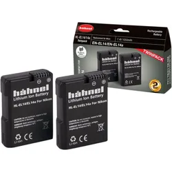 Hahnel Hähnel Battery Nikon Hl-el14 / 14a Twin Pack - Batteri